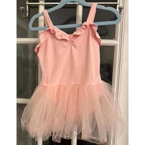 Pink Ballet Tutu Leotard Dress for Girls Magic Town 4-5T